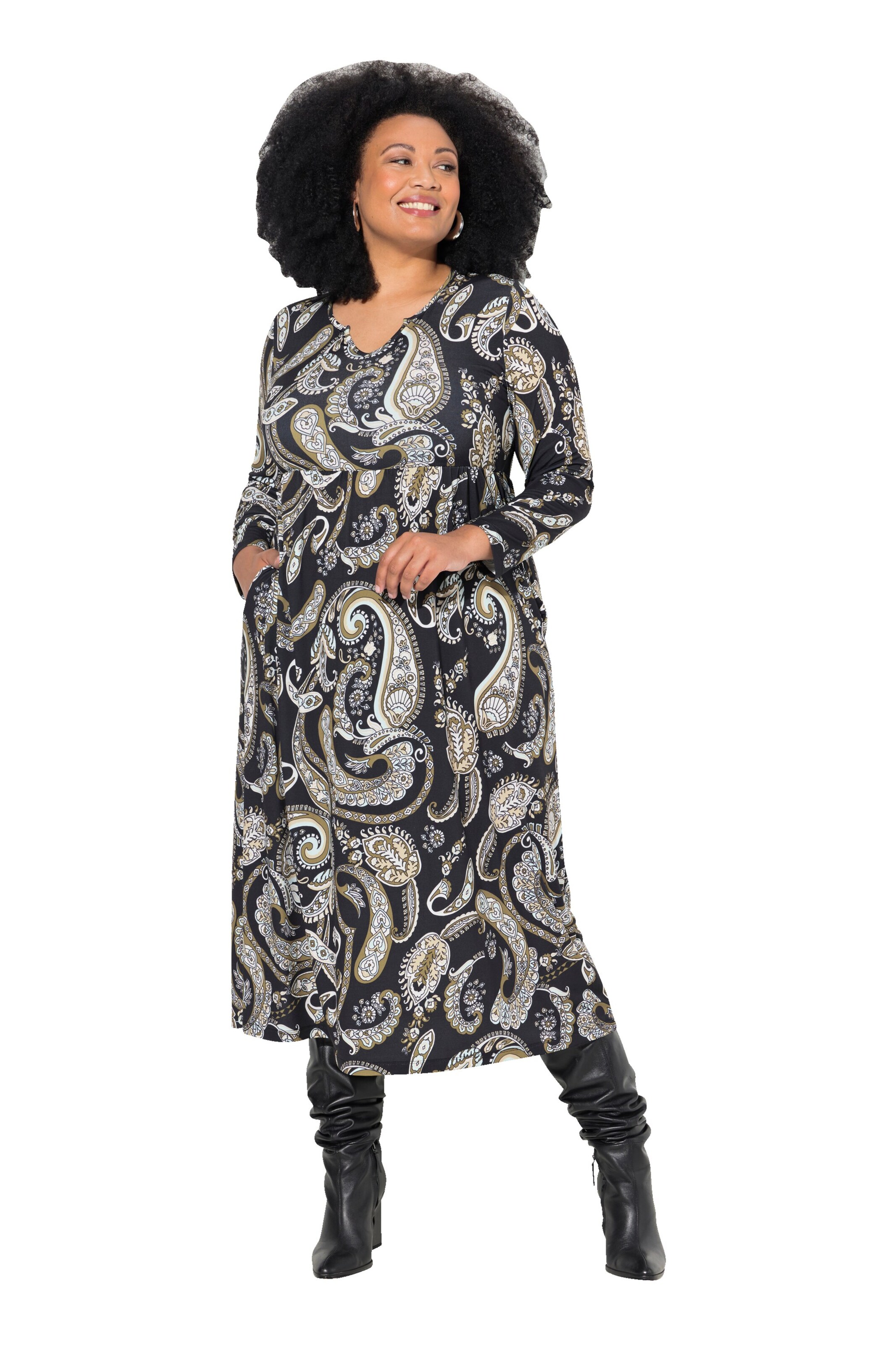 Ulla Popken Dress in Black