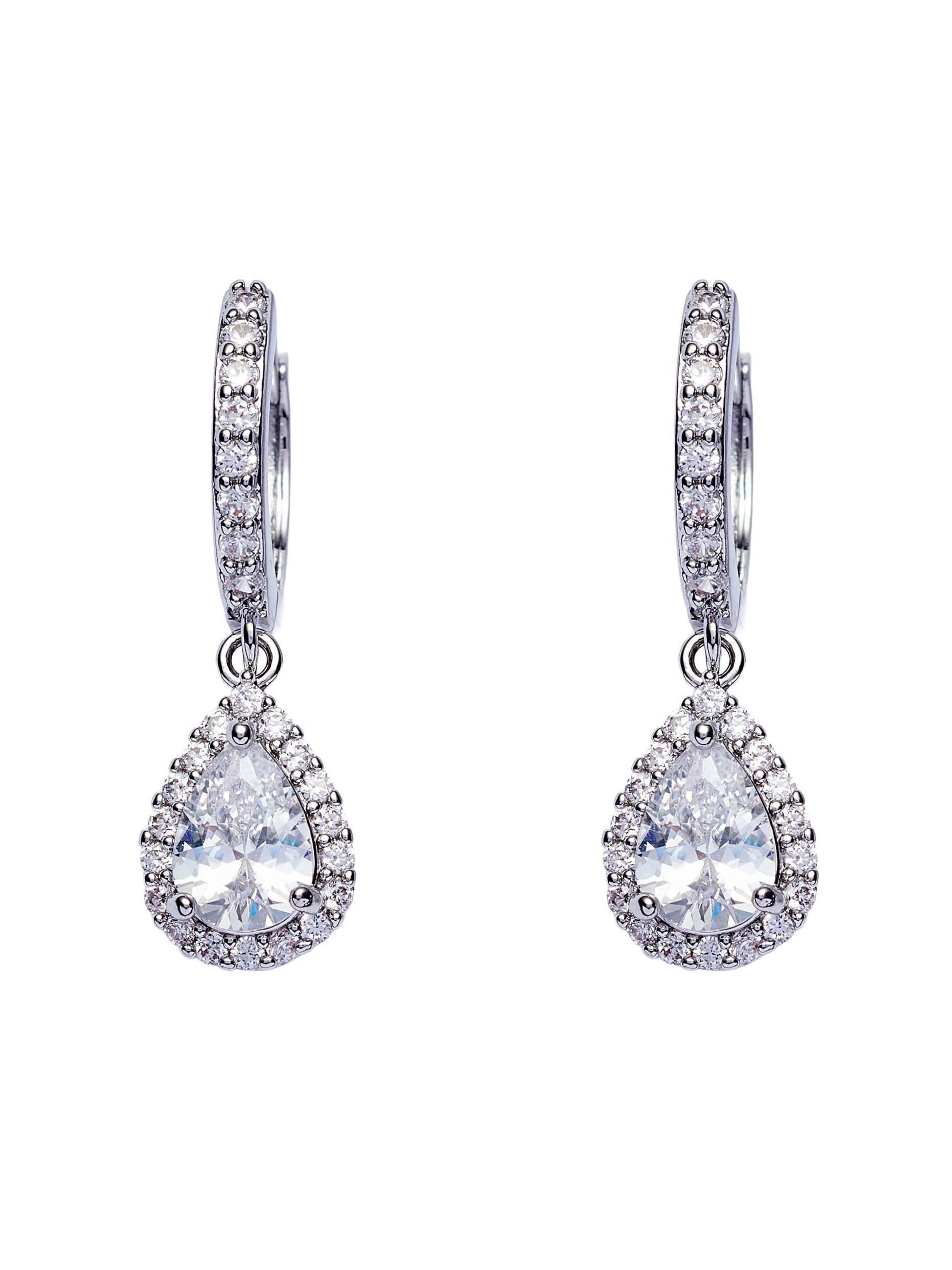 U.S. POLO ASSN. Earrings 'Mariah' in Silver: front