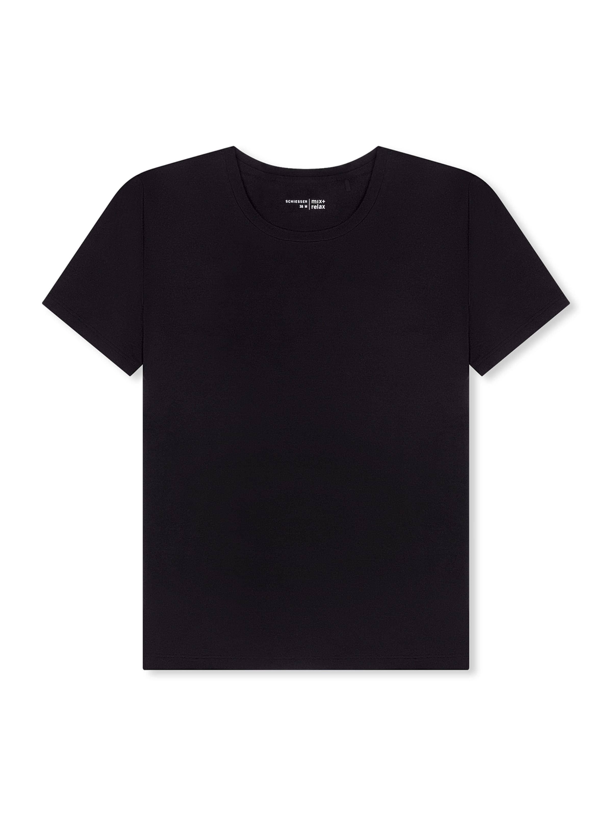 Chemise de nuit ' Mix Relax ' SCHIESSER en noir : devant
