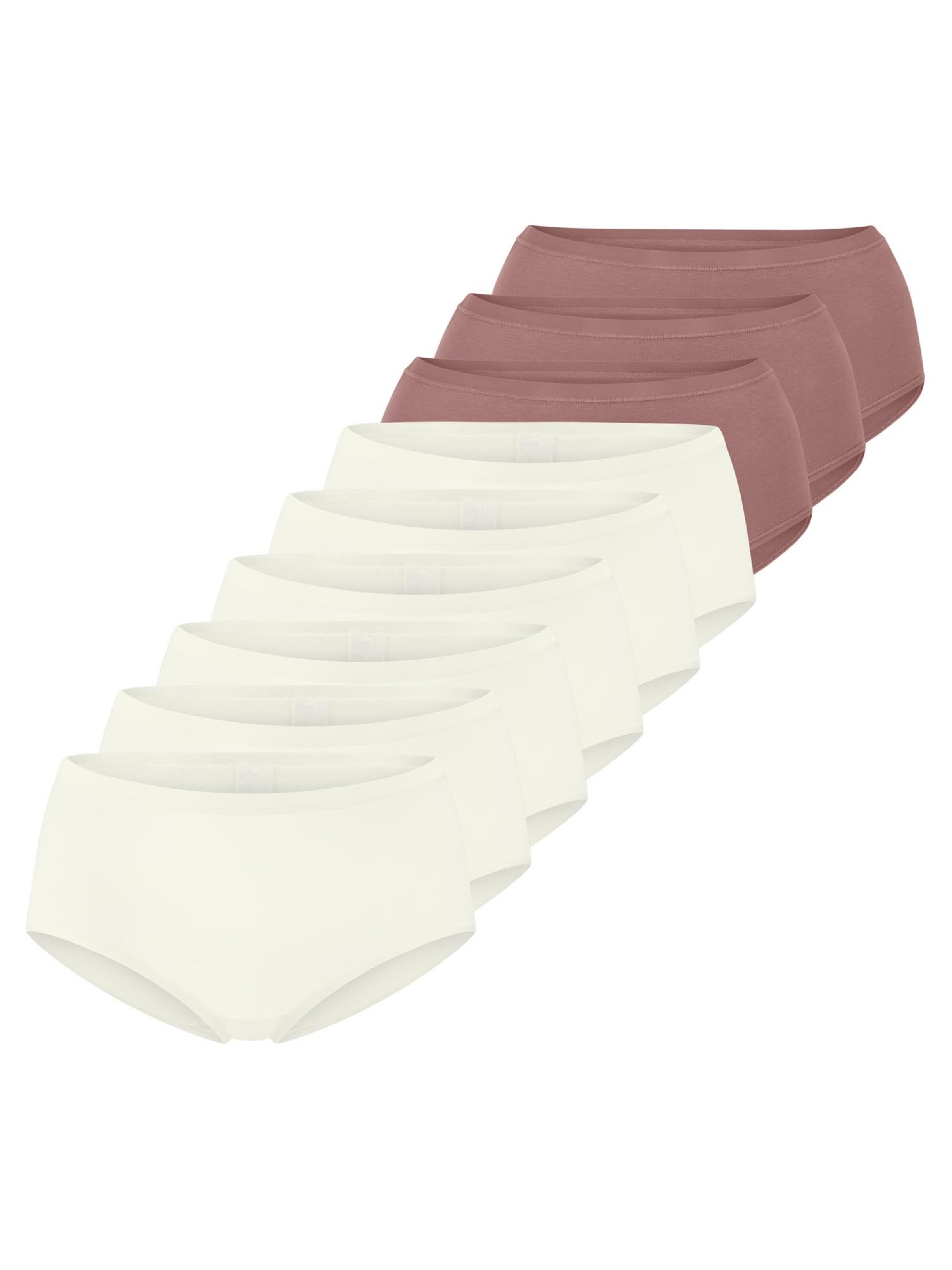 SLOGGI Slip 'GO Daily Cotton' in Brown: front