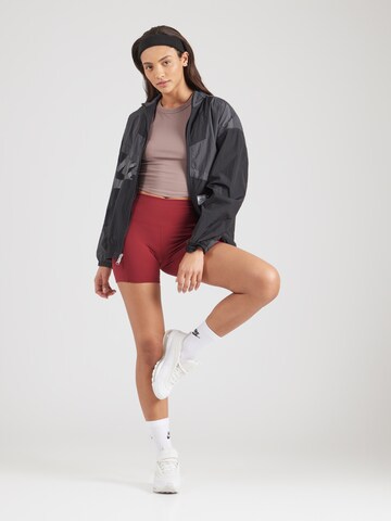 NIKE - Skinny Pantalón deportivo 'ONE' en rojo