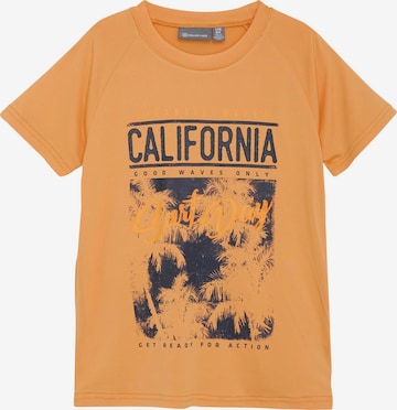 COLOR KIDS Shirt in Oranje: voorkant