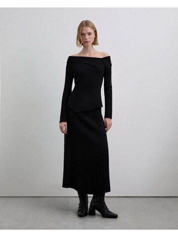 Scalpers Пуловер в черно: отпред