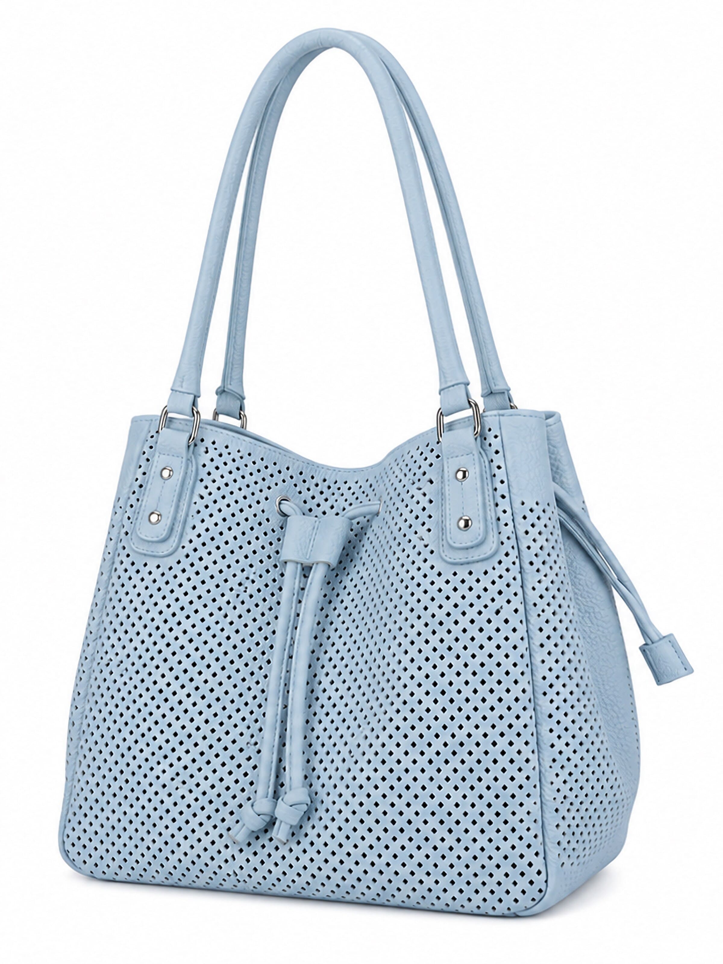 COLLEZIONE ALESSANDRO Shoulder Bag 'Sorrento' in Blue: front