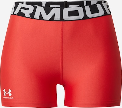UNDER ARMOUR Sportshorts 'Authentics' in hellgrau / rot / schwarz / weiß, Produktansicht