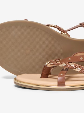 Séparateur d'orteils 'ONLMARI-5' ONLY en marron