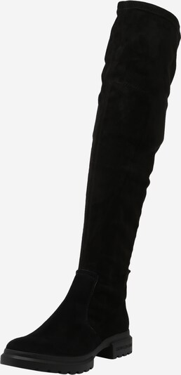 Calvin Klein Overkneestiefel in schwarz, Produktansicht