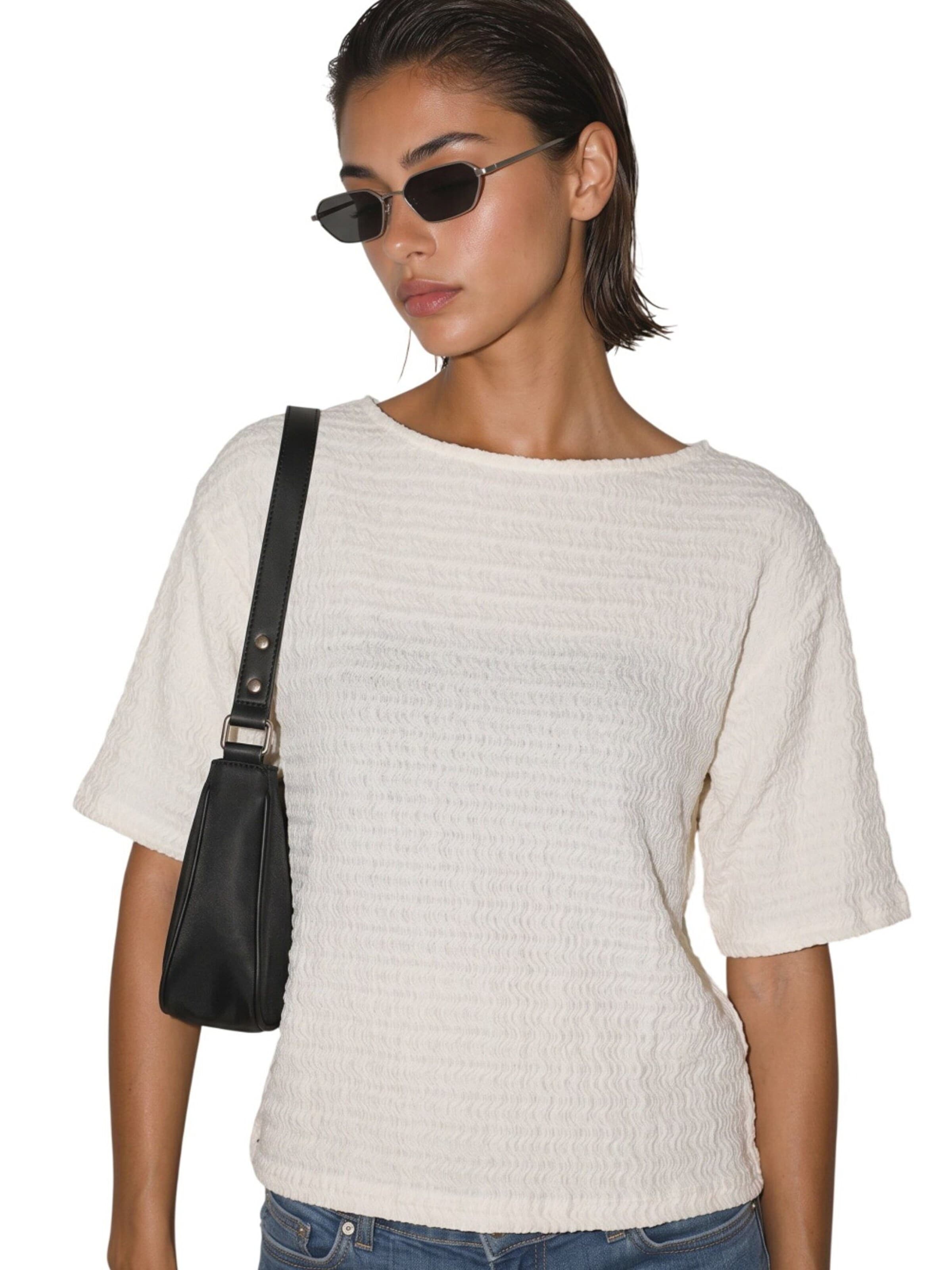 Alexa Dash Blouse in Beige