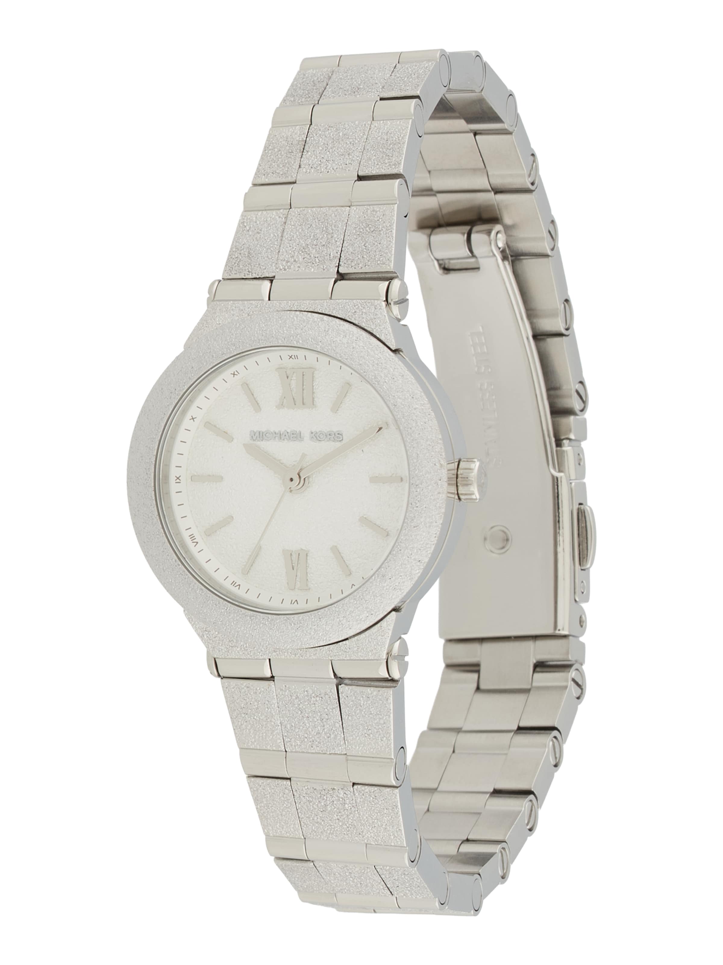 MICHAEL Michael Kors Αναλογικό ρολόι 'BILLIE' σε ασημί: μπροστά