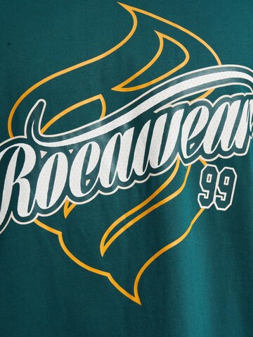 ROCAWEAR T-Shirt 'Luisville' in Grün