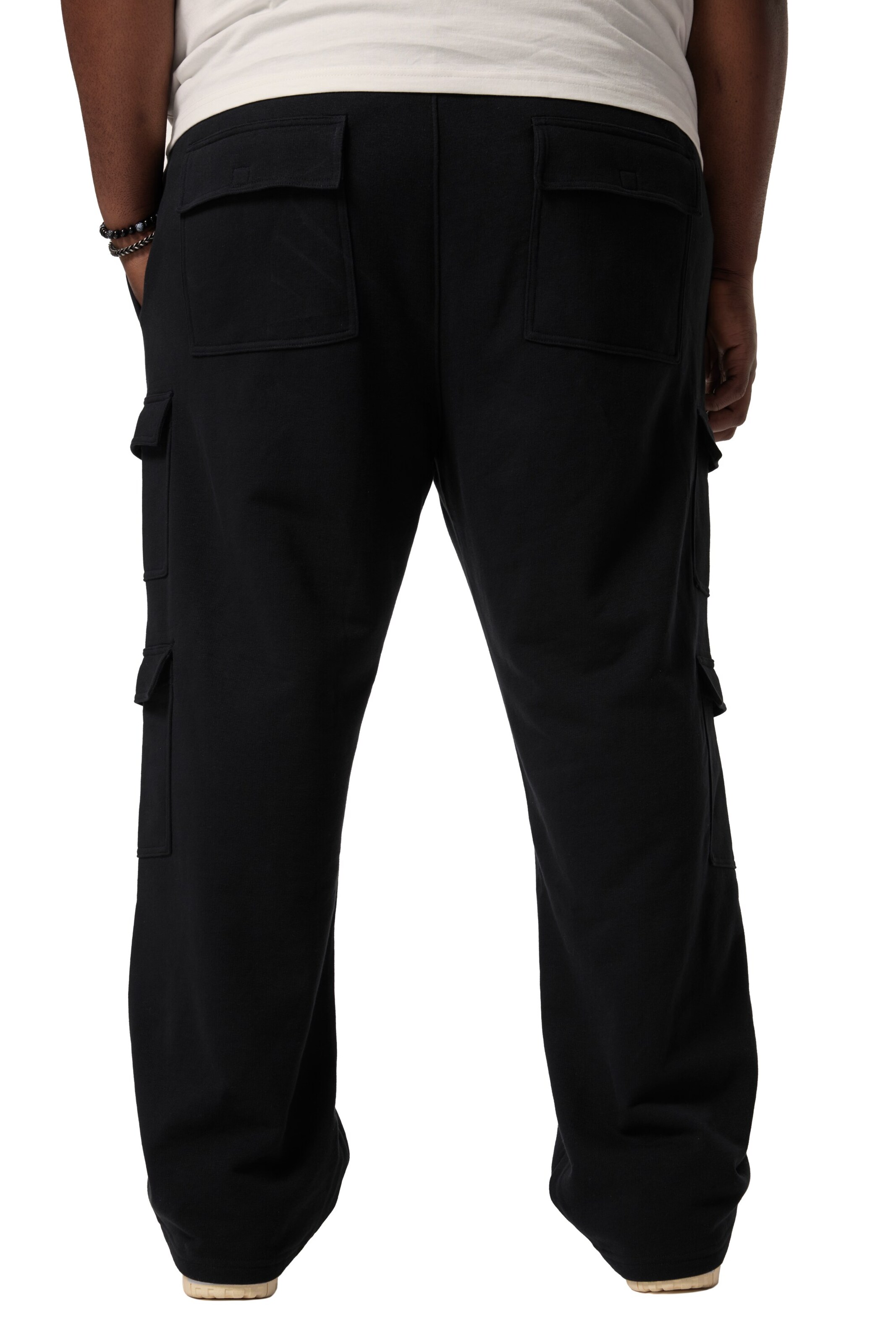 STHUGE Baggy Broek in Zwart