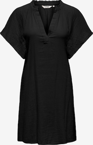 Robe 'ONLTHYRA' ONLY en noir : devant