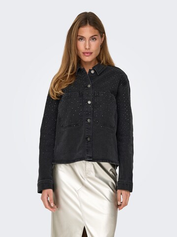 Giacca di mezza stagione 'ONLCassie' di ONLY in nero: frontale