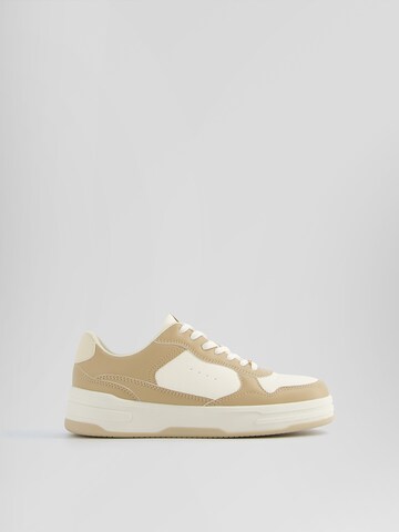 Bershka Platform trainers in Yellow