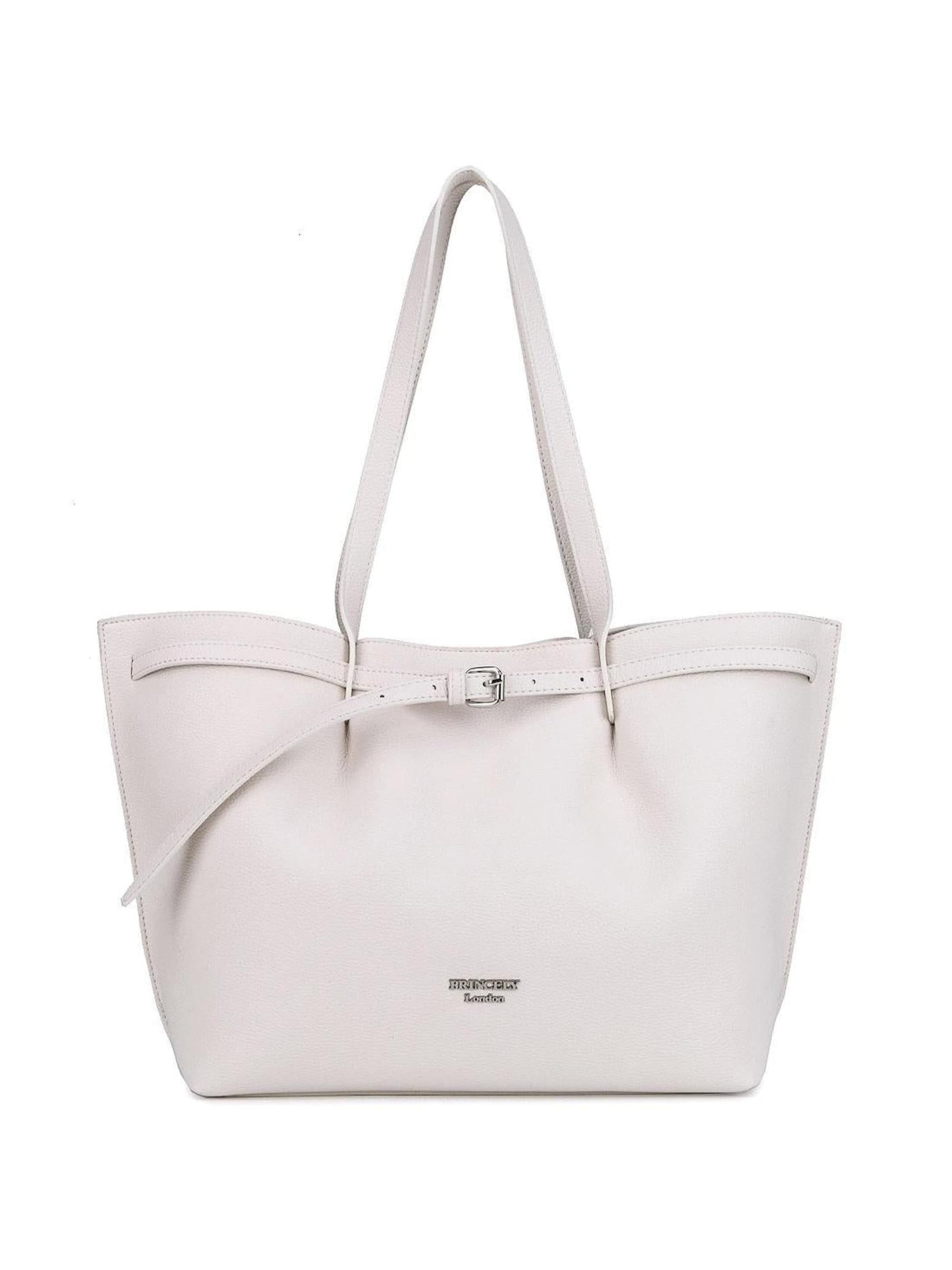 Cabas 'Nicola' Princely London en blanc : devant