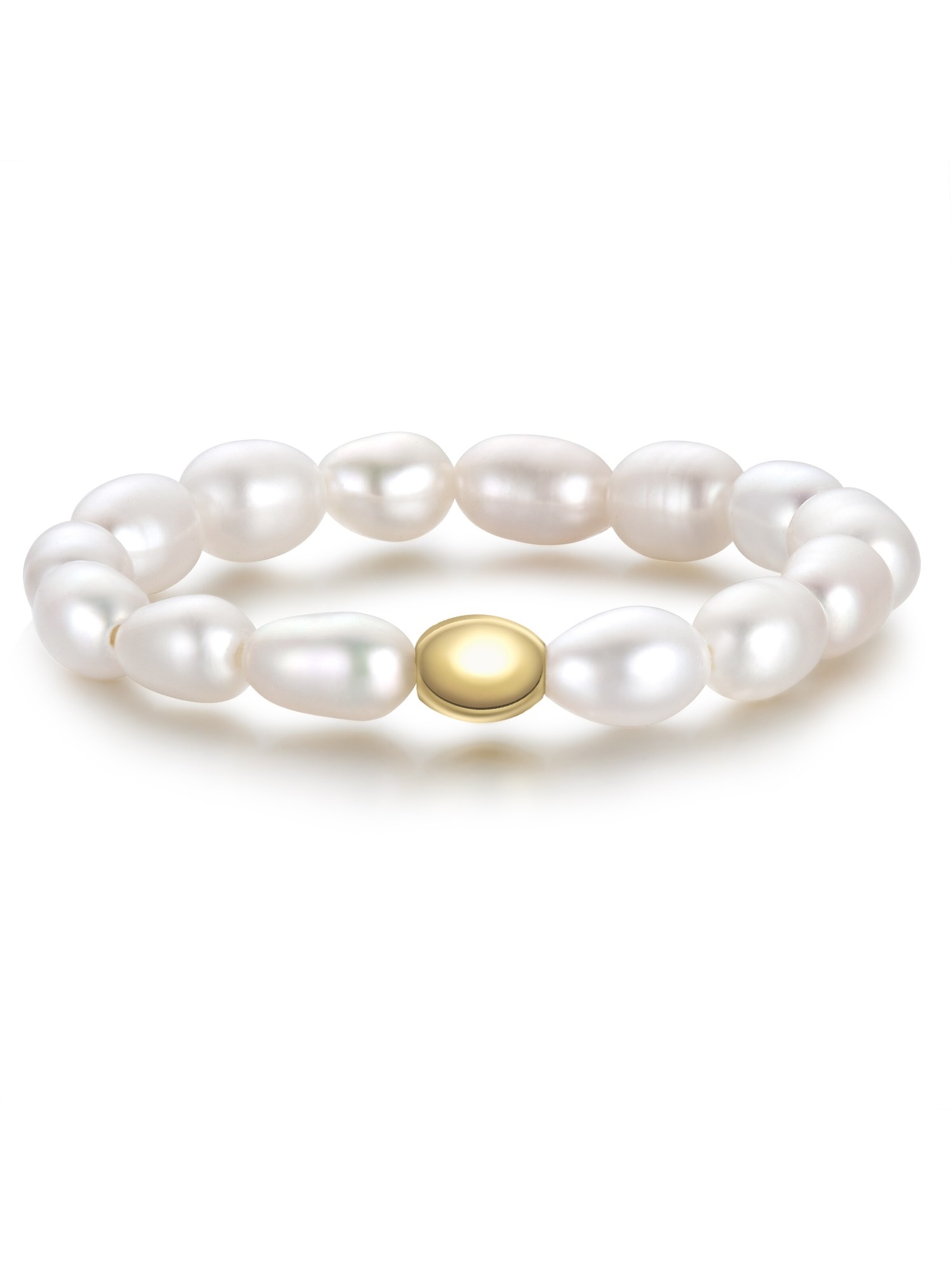 Bague Glanzstücke München en blanc : devant