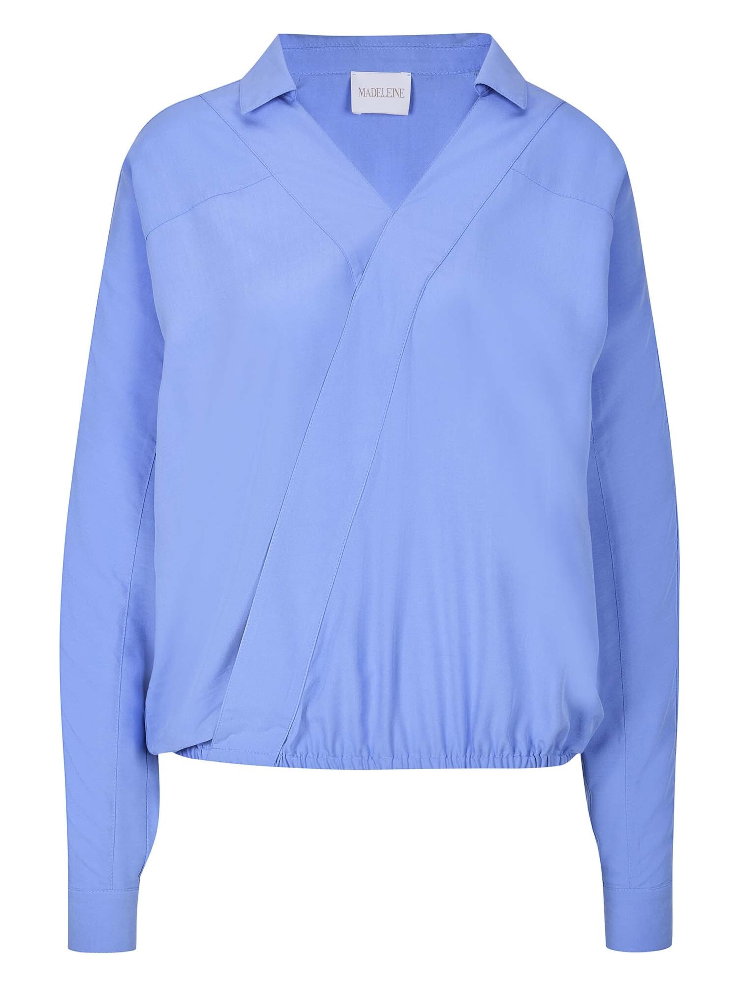 Chemisier MADELEINE en bleu : devant