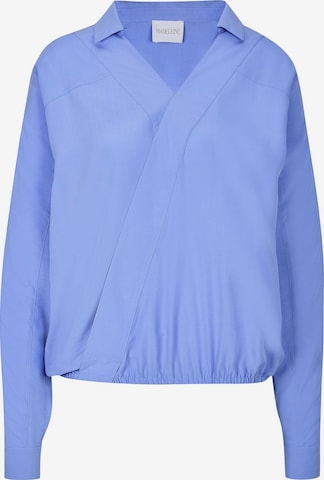 Chemisier MADELEINE en bleu : devant