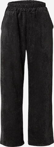 Zwillingsherz Regular Pants in Black: front