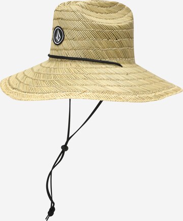 Volcom - Sombrero 'QUARTER' en marrón: frente