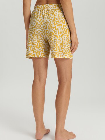 Pantalon de pyjama 'Sleep & Lounge' Hanro en jaune