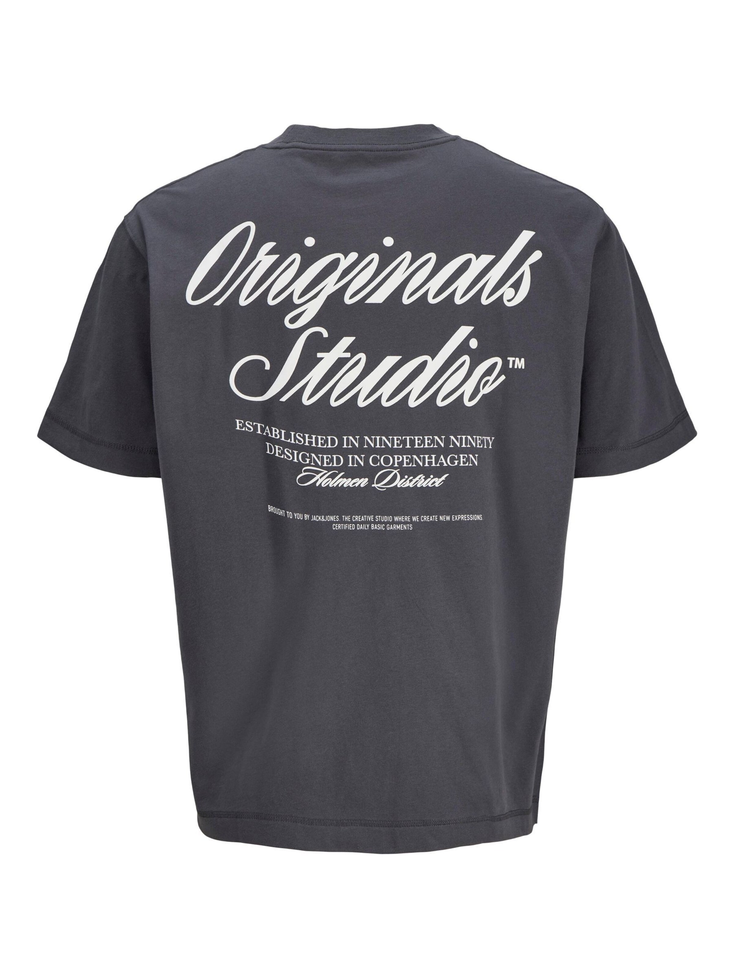 Jack & Jones Plus Shirt in Grey