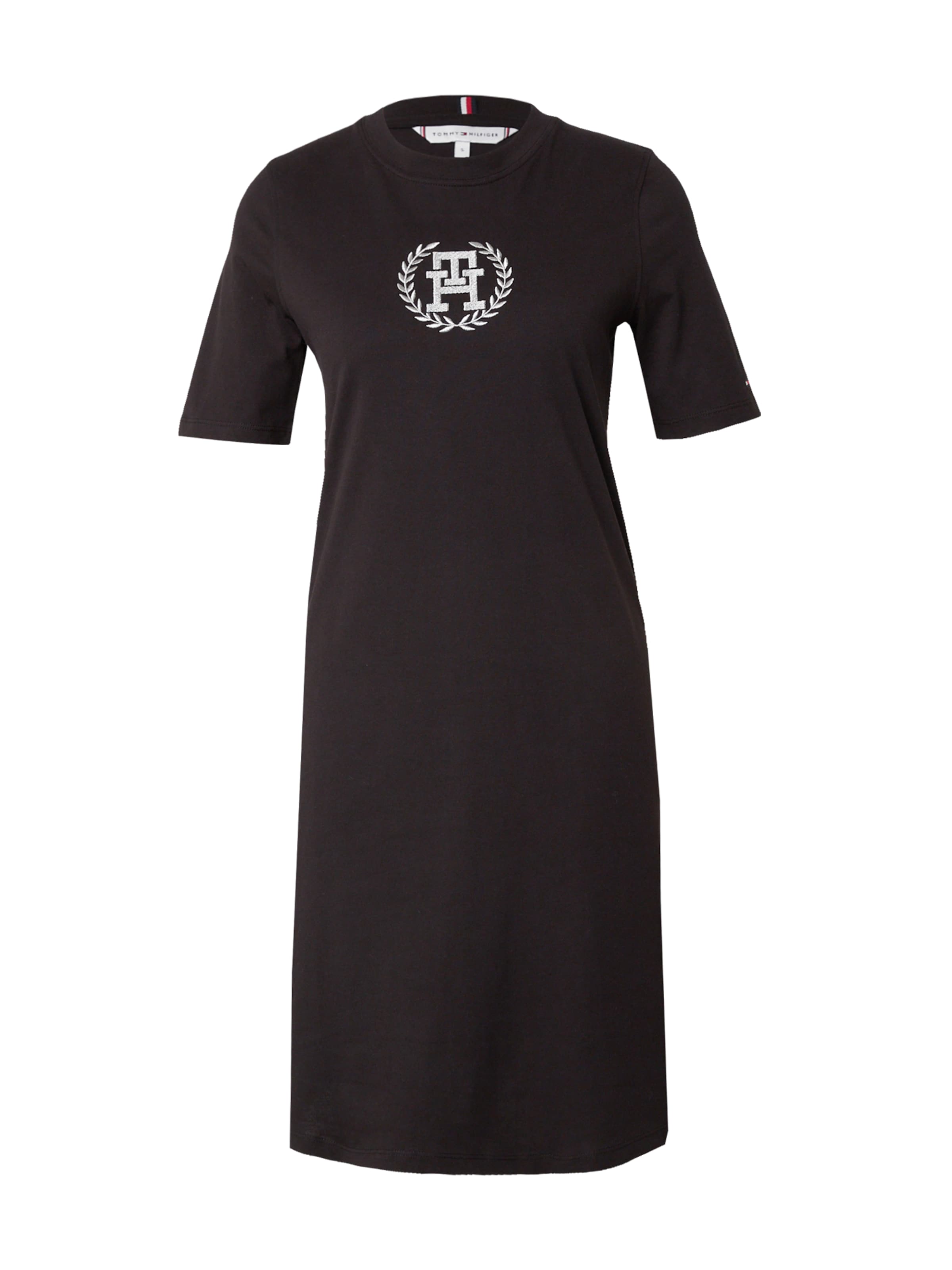 Robe TOMMY HILFIGER en noir : devant