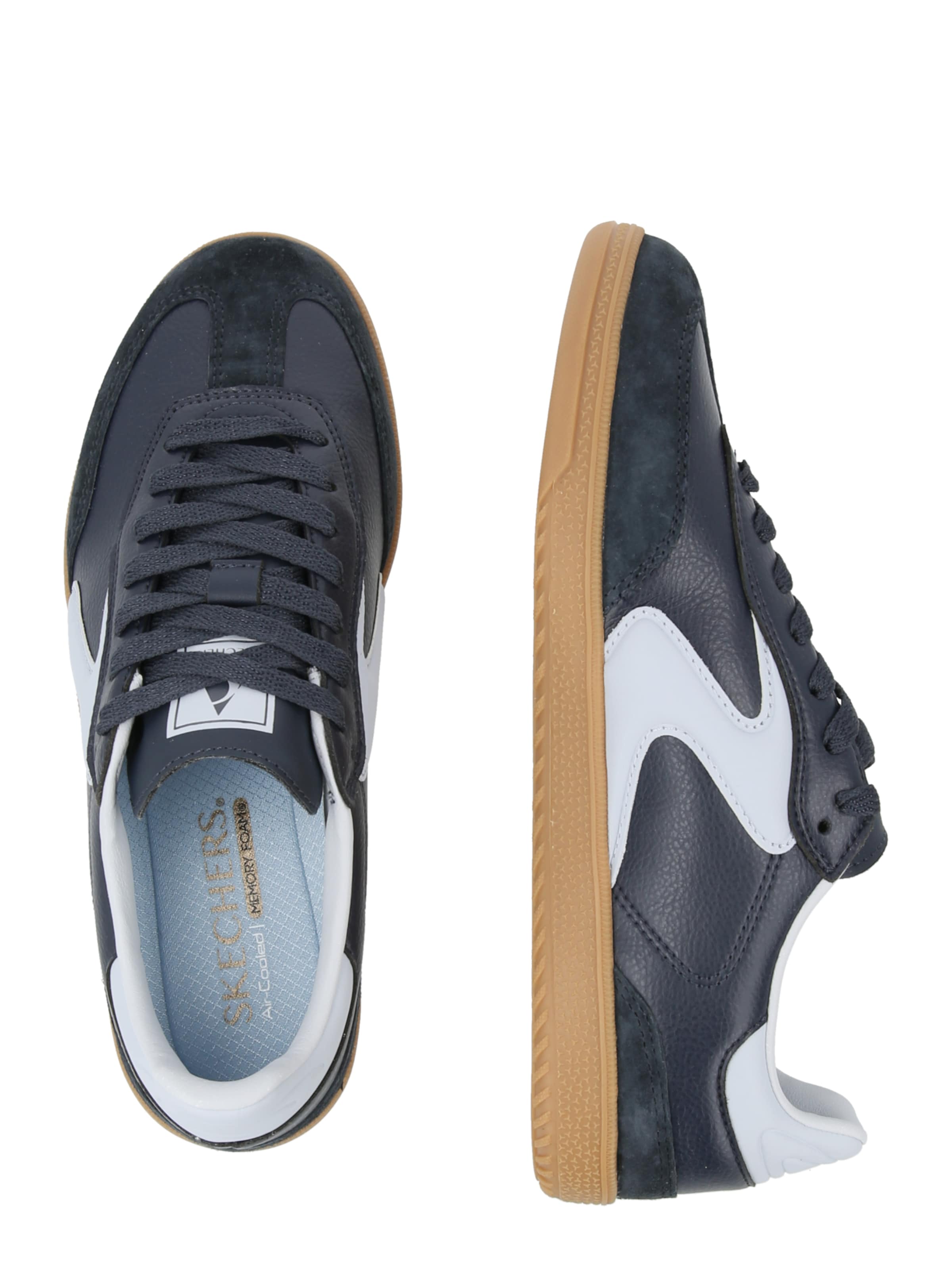 SKECHERS Низкие кроссовки 'HOTSHOT - KICKOFF' в Синий