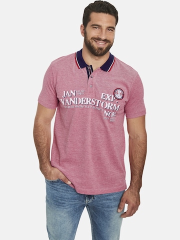 T-Shirt 'Viggo' Jan Vanderstorm en rouge : devant