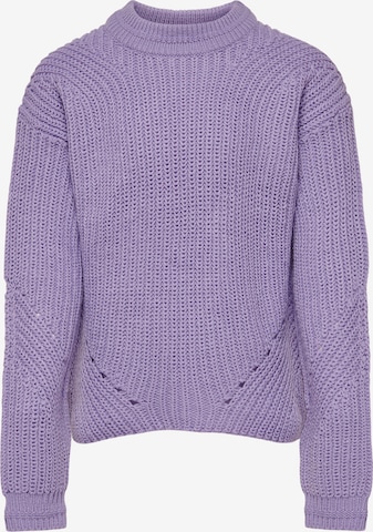 KIDS ONLY - Pullover 'Riley' em roxo: frente