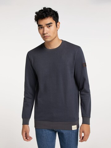 SOMWR Sweatshirt 'EQUATE' in Blue: front
