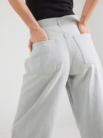 Wide leg Jeans de la TOPSHOP pe albastru