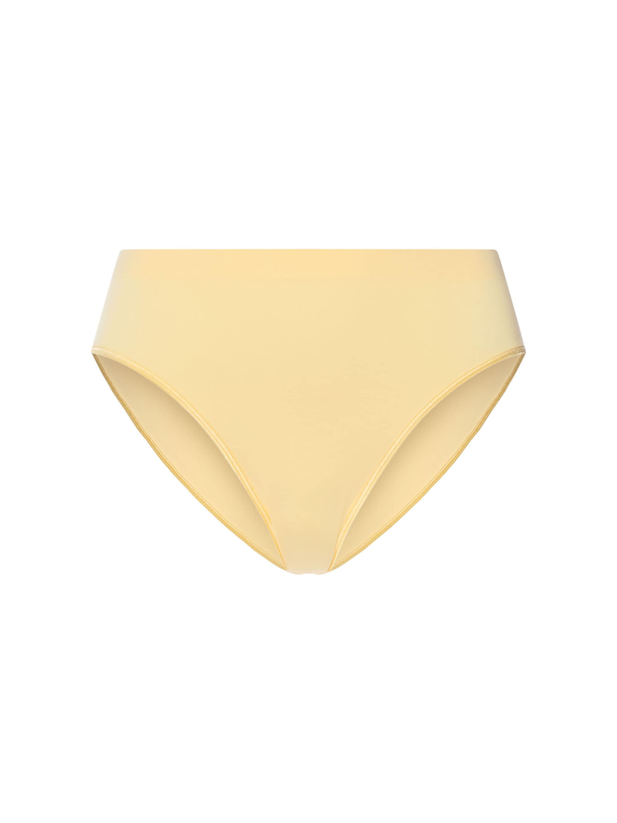 Slip ' Touch Feeling ' Hanro en jaune : devant