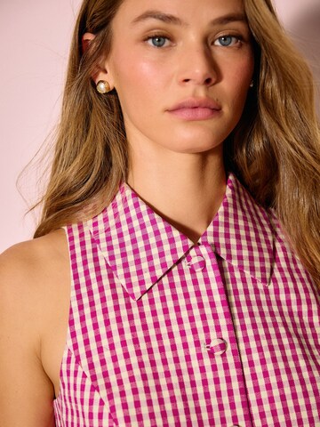 Gilet da completo di Next in rosa