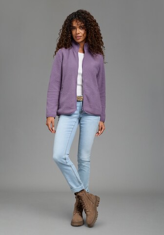 POLARINO Between-Season Jacket in Purple