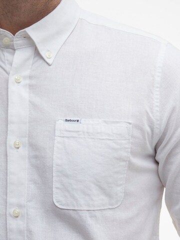 Barbour Regular Fit Hemd‌‌ in Weiß
