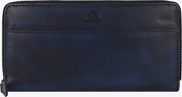 Porte-monnaies 'Destressed' GREENBURRY en bleu : devant