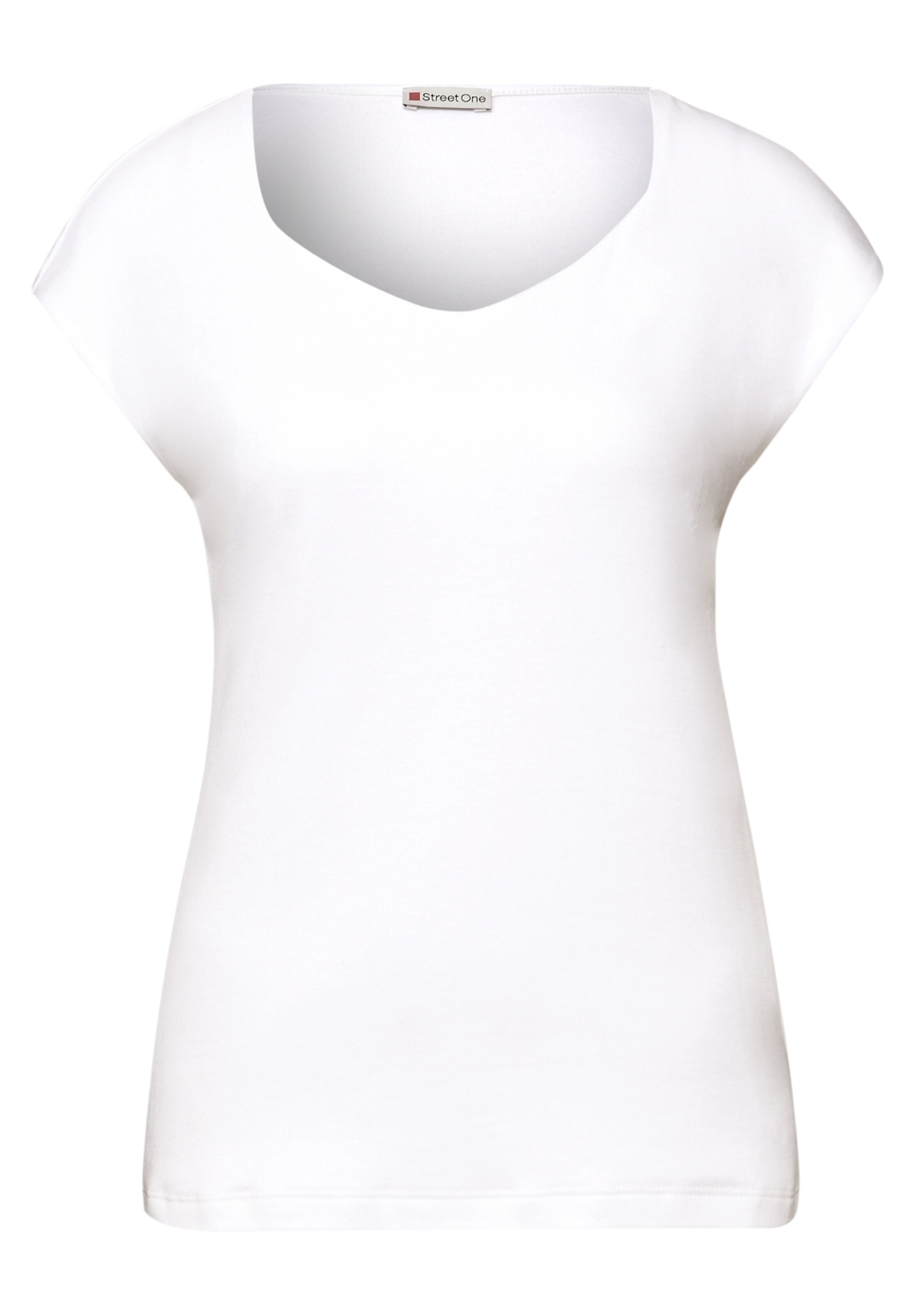 STREET ONE Shirt in Weiß: Vorderseite