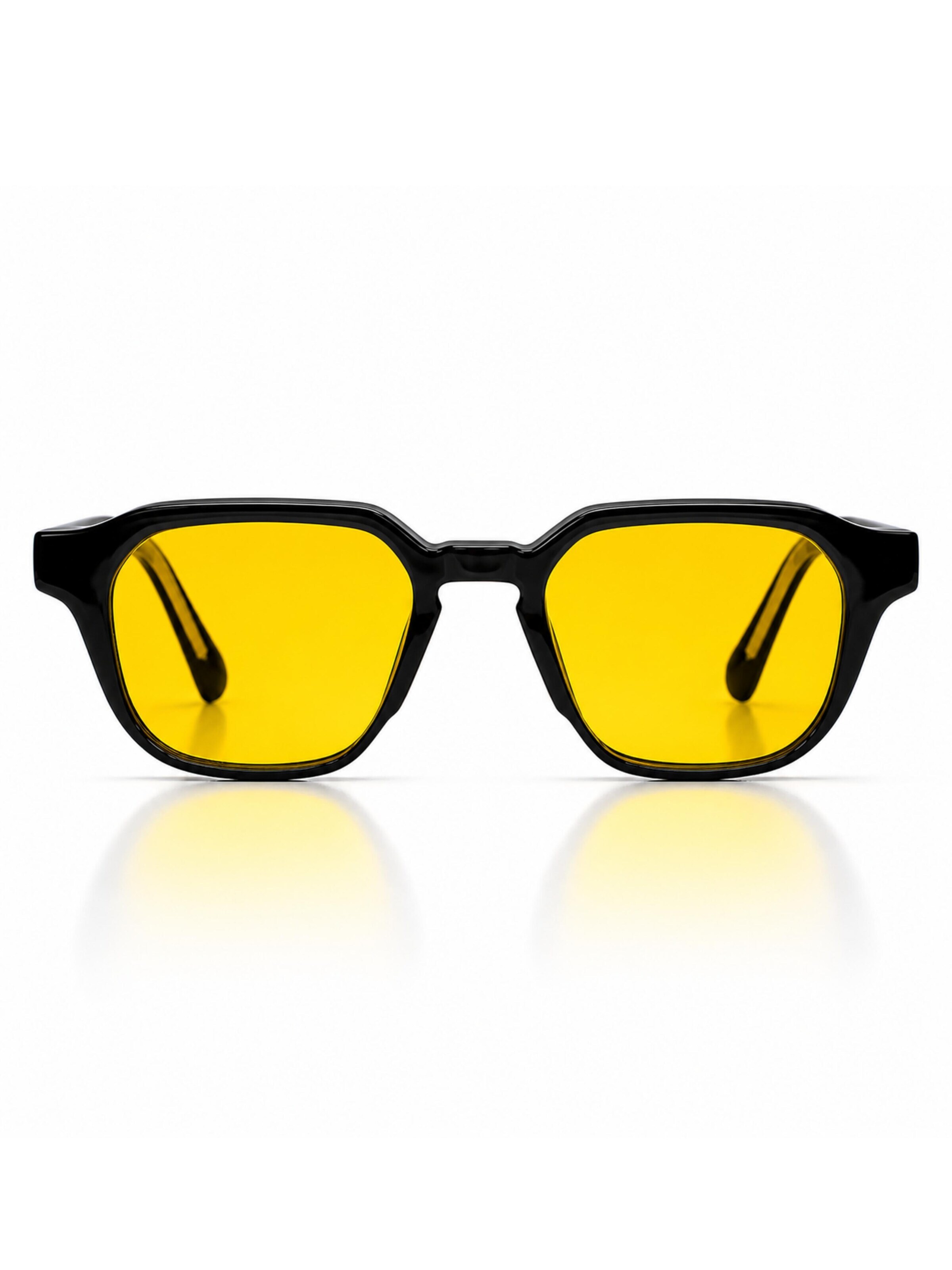 Lunettes 'Meridian' Melato en jaune