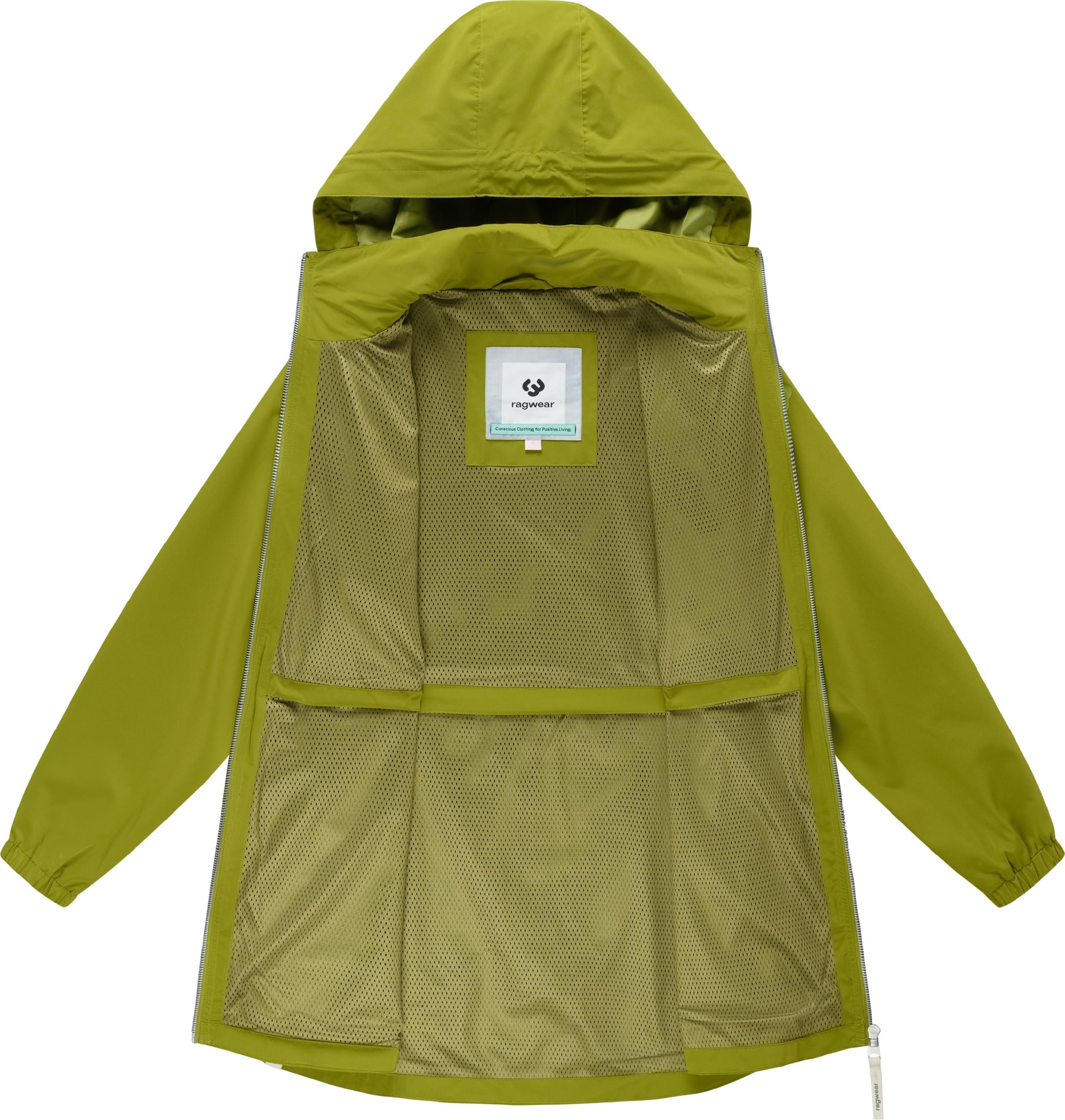 Ragwear Raincoat 'Brona' in Green