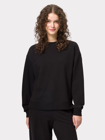 Les Lunes Sweatshirt 'Bonniee Sweatshirt' in Schwarz: Vorderseite