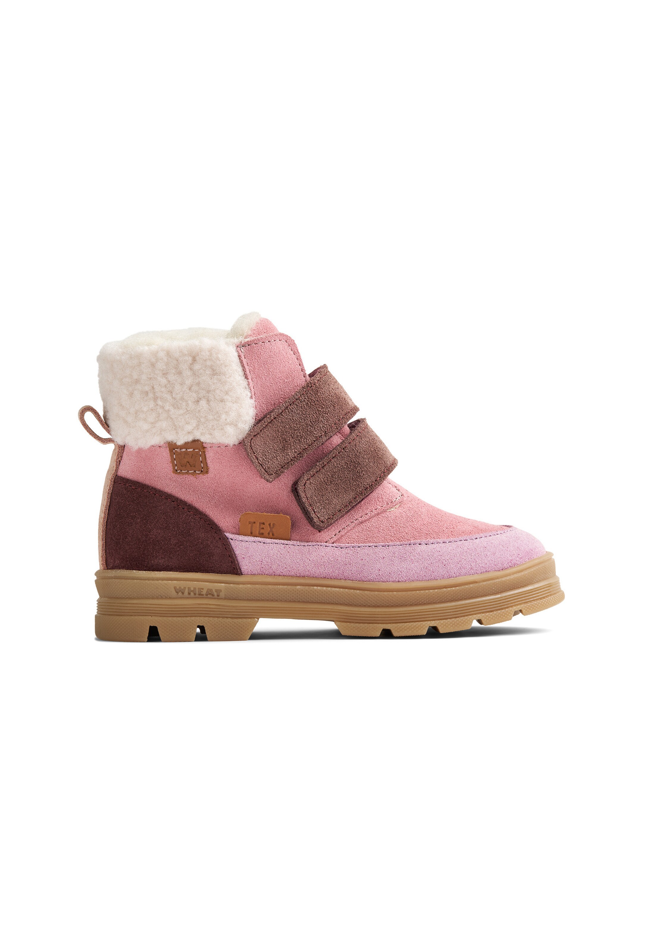 WHEAT Stiefel 'Milo' in Pink: Vorderseite