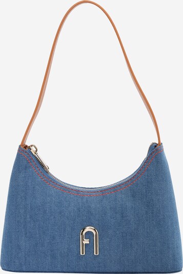 FURLA Tasche in blue denim, Produktansicht