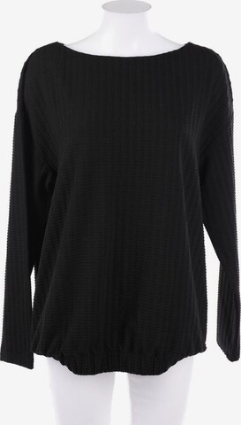 s.Oliver Sweatshirt & Zip-Up Hoodie in M in Black: front