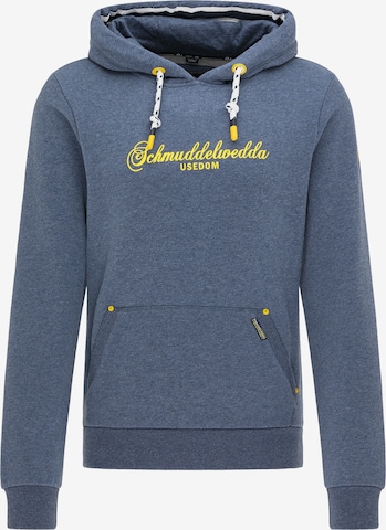 Schmuddelwedda Sweatshirt 'Usedom' in Blue: front