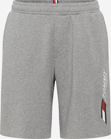 TOMMY HILFIGER Regular Trousers in Grey: front