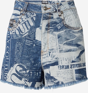 Versace Jeans Couture Štandardný strih Džínsy - Modrá: predná strana
