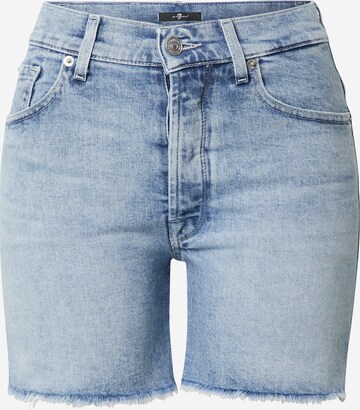 7 for all mankind Skinny Jeans 'BILLIE' in Blauw: voorkant