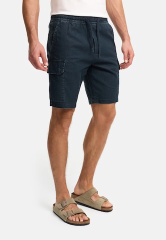 INDICODE JEANS Regular Cargobroek 'INCorry' in Blauw