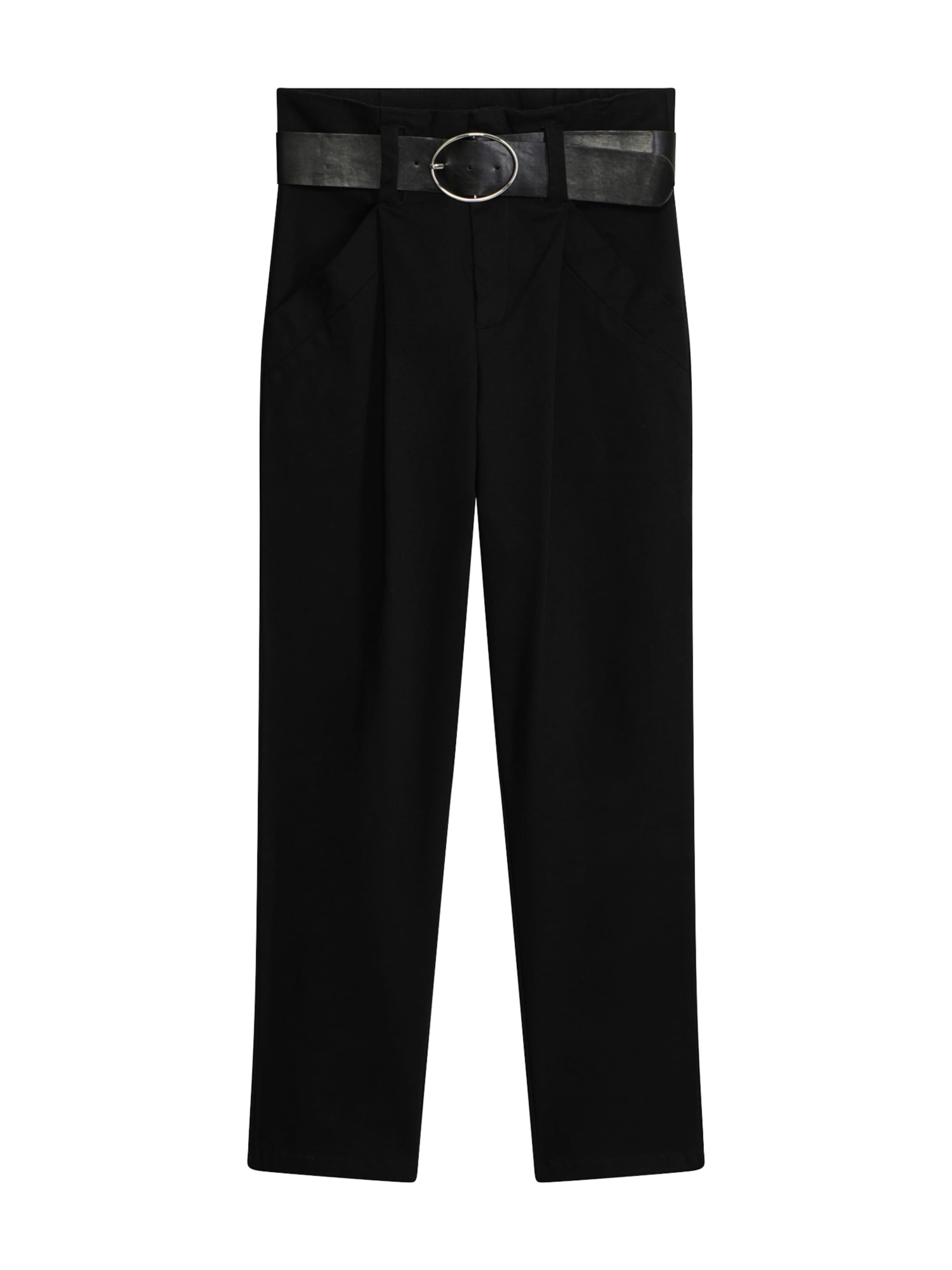 bonprix Loosefit Hose in Schwarz: Vorderseite